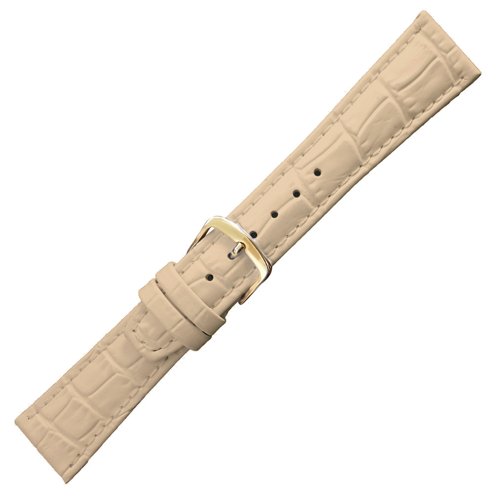 Hadley Roma Water Resistant Alligator Leather Watch Band LS135