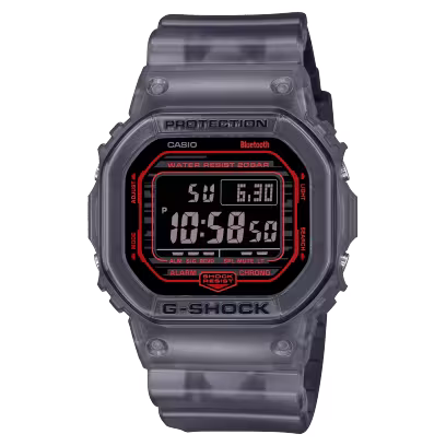 Casio G-SHOCK Digital Transparent Watch DWB5600G-1