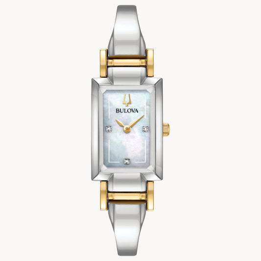 Bulova Classic Women's Mother of Pearl Dial Stainless Steel Watch