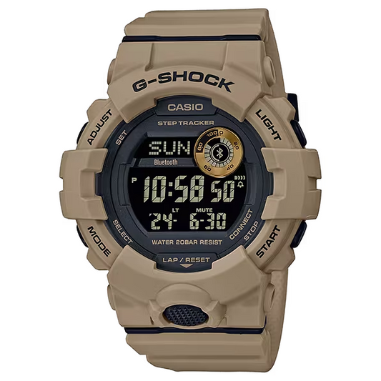Casio G-SHOCK Men's Black And Beige Shock Resistant Digital Watch GBD800UC-5